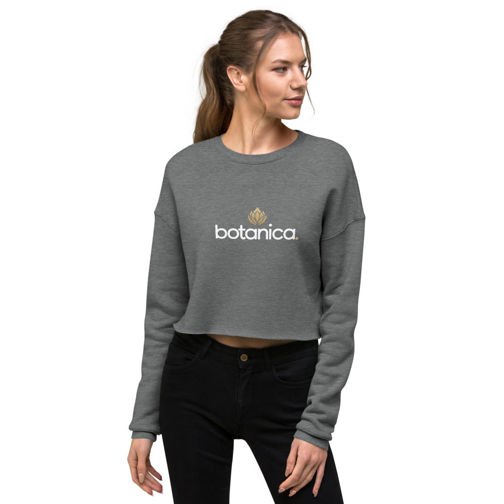 Botanica Womens' Crop Sweatshirt - Botanica CBD