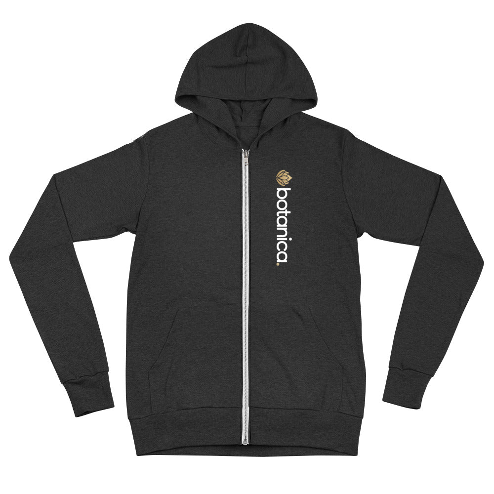 Botanica Unisex zip hoodie - Botanica CBD